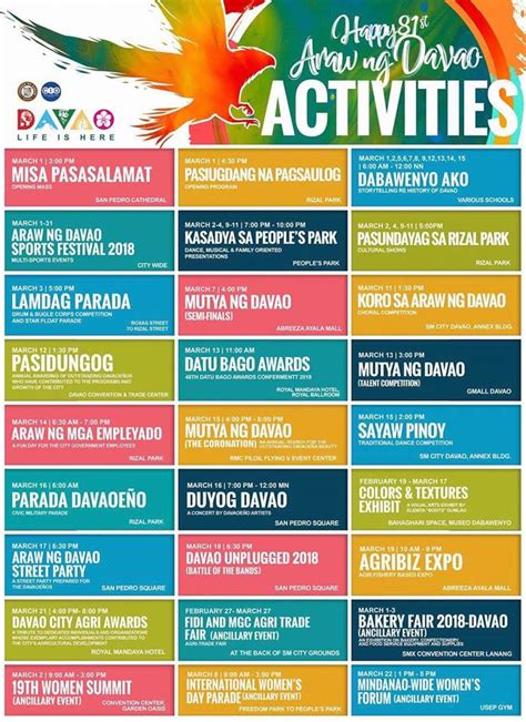 Araw ng davao 2018 holiday declaration